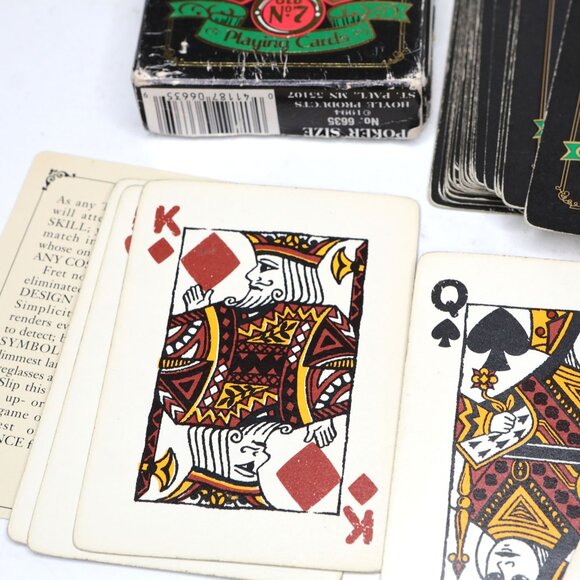 Jack Daniels 1994 Playing Cards  Retro Card Deck Poker Rummy Solitaire Gangster - Picture 7 of 13